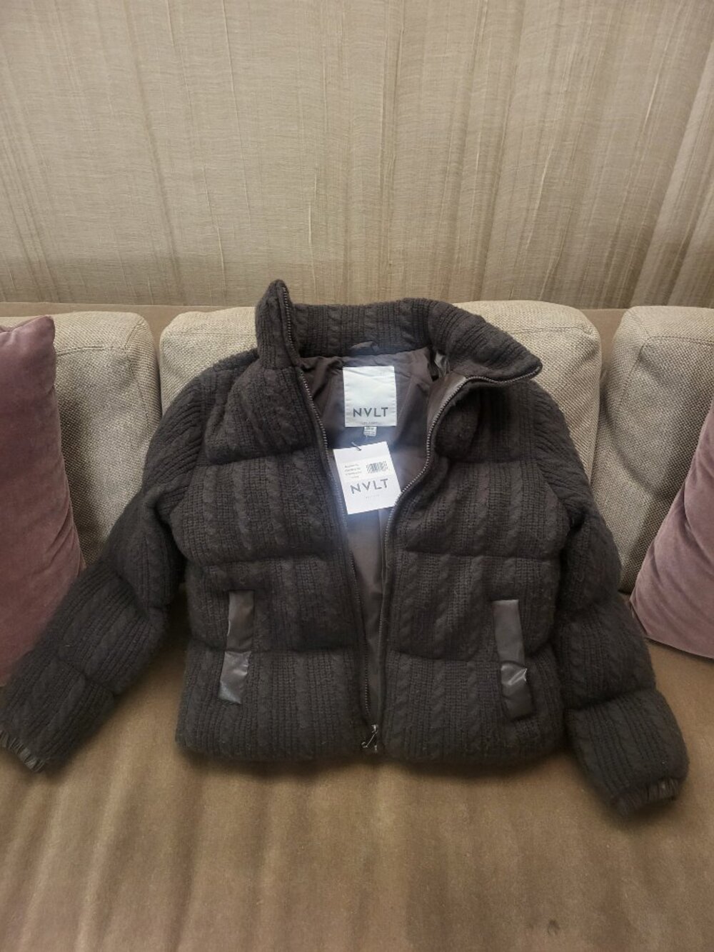 NVLT Goose Sweater Jacket - Picture 2 of 10